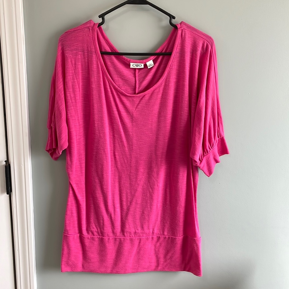 Pink blouse
